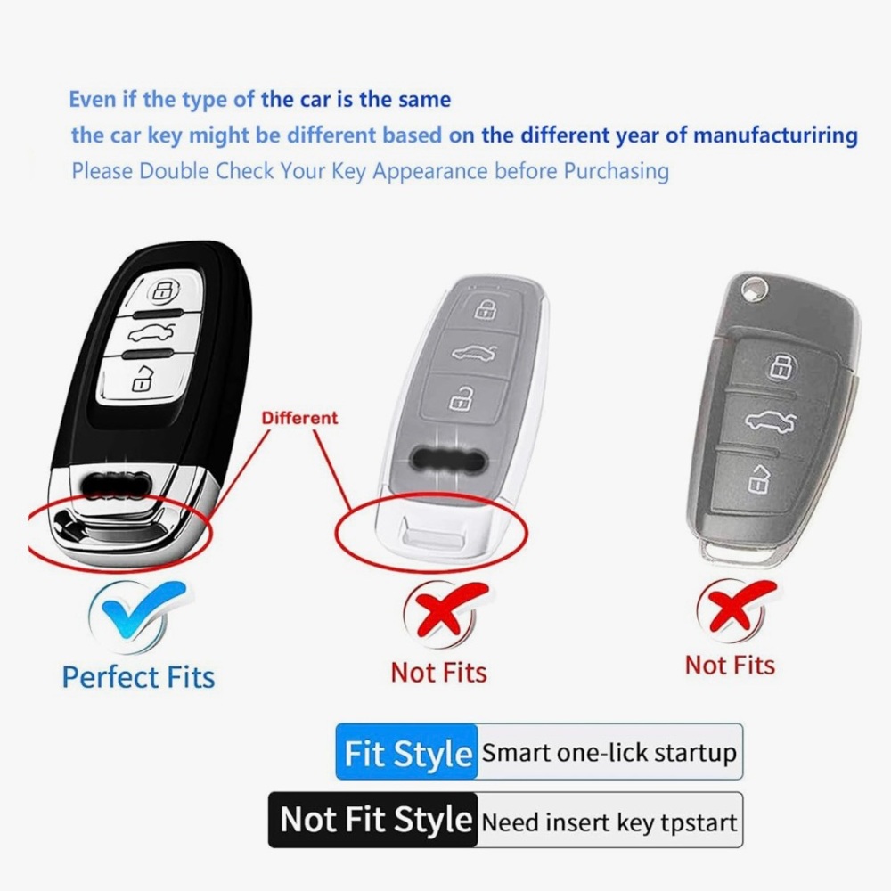 Audi Key Fob Cover - Picture 2 of 6